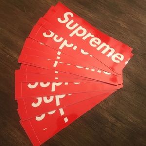 Supreme stickers